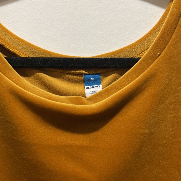 Old Navy Velvet cropped lounge sweatshirt 4x - Picture 2 of 3